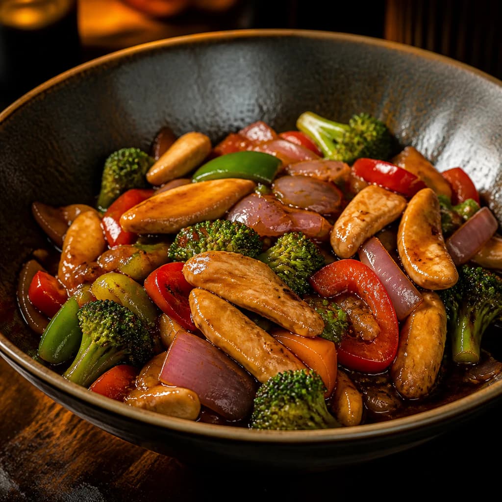 Chicken and Vegetables stir Fry