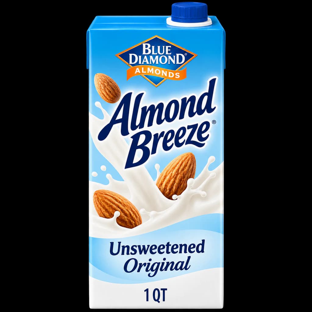 Almond Breeze Unsweet Original (1qt)