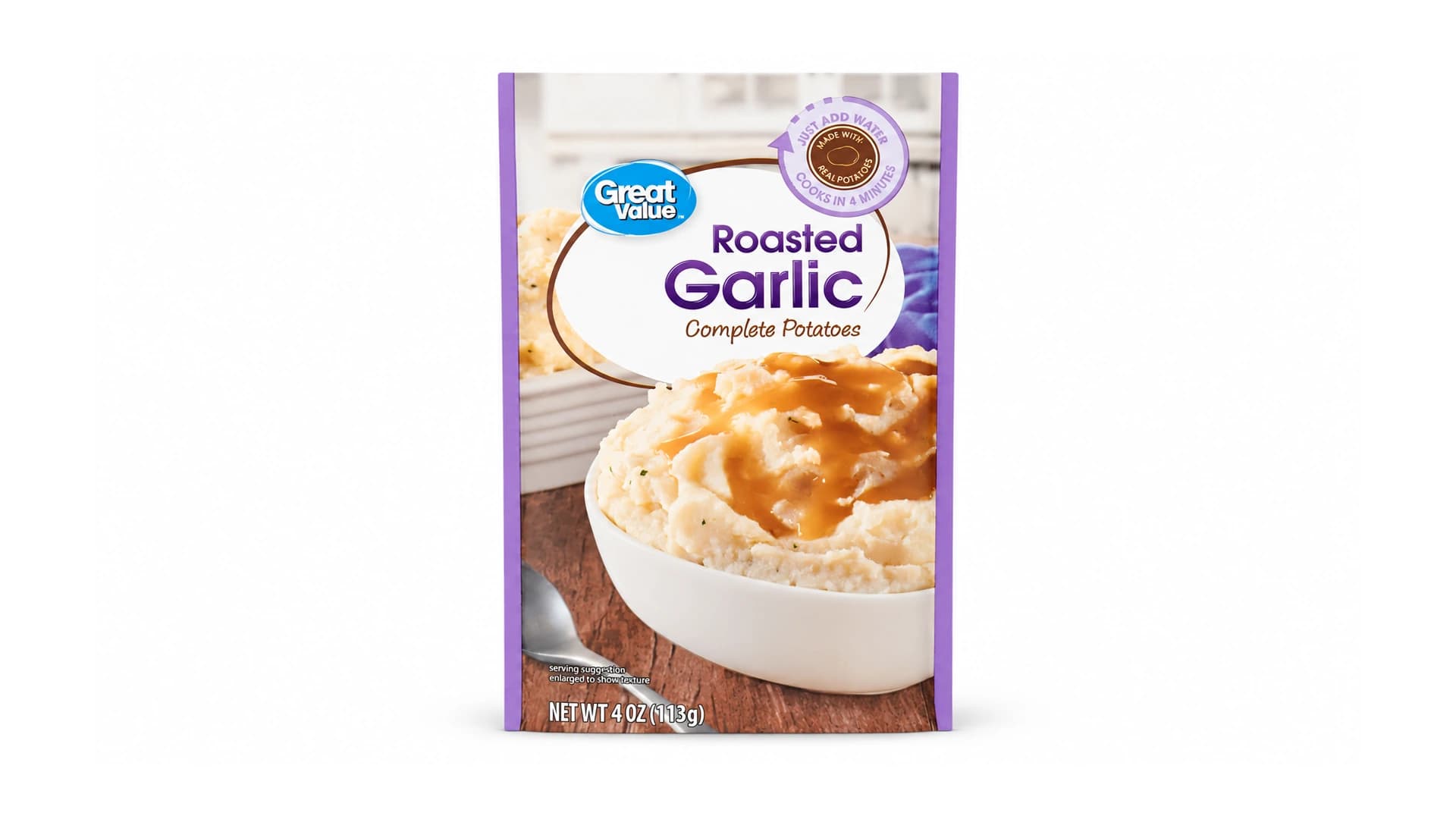 Great Value Roasted Garlic Complete Potatoes