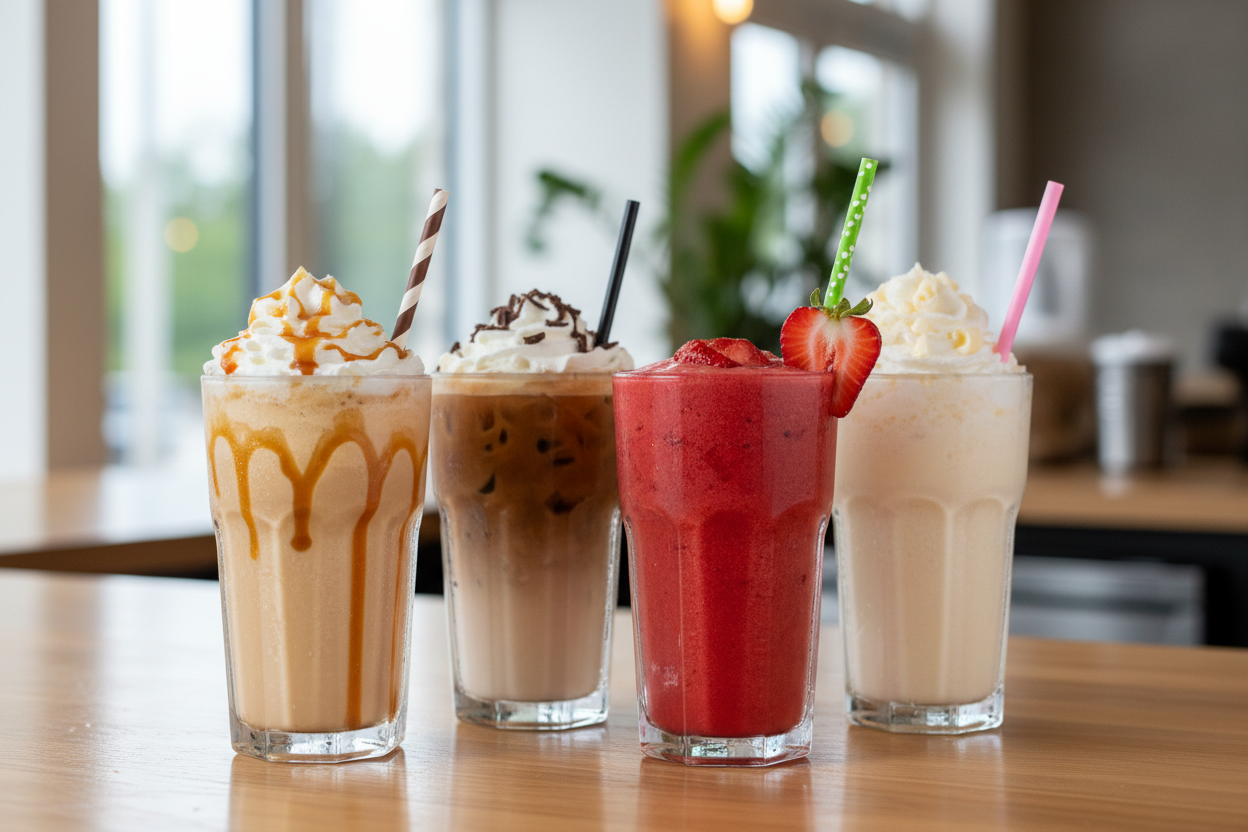 Iced Drinks & Frappes