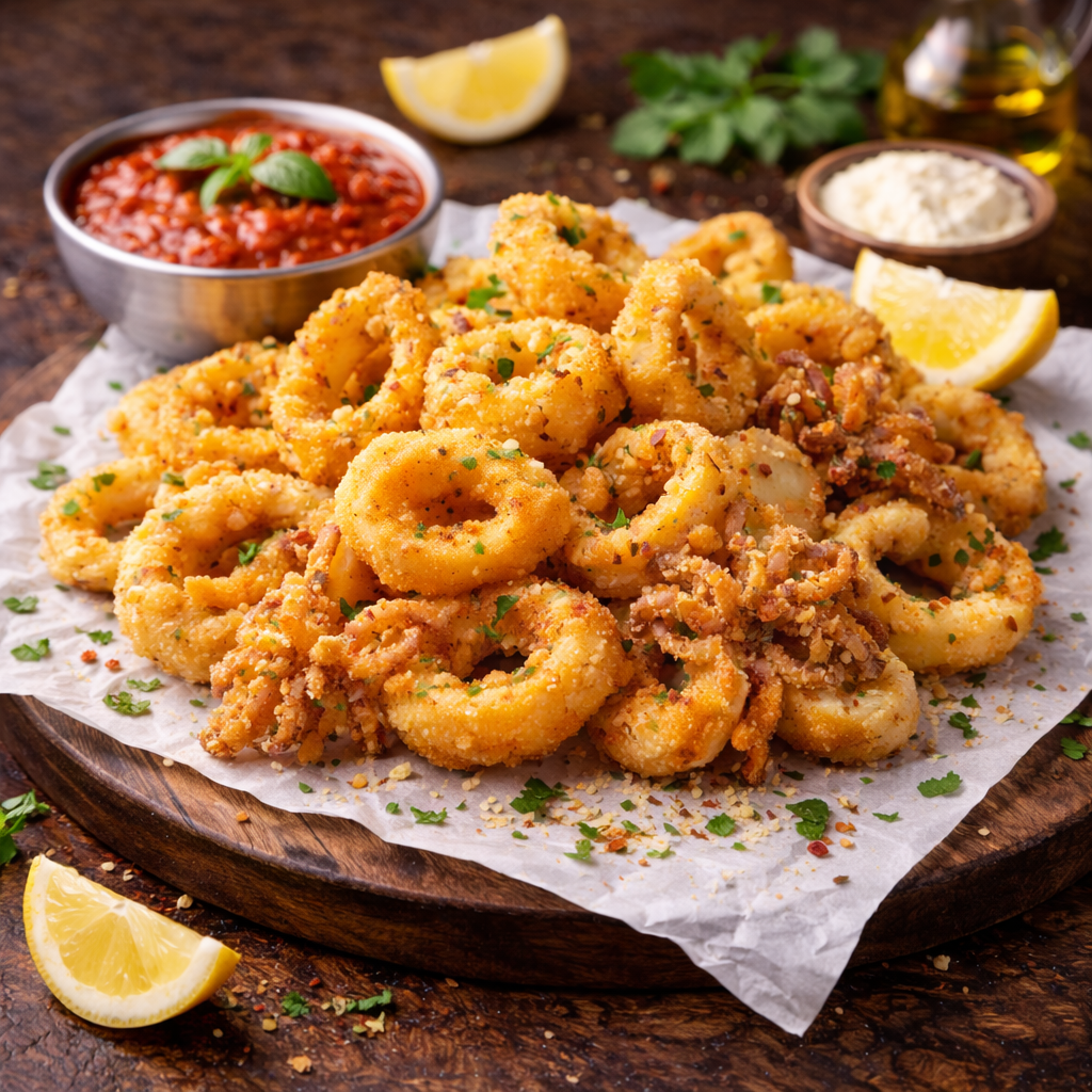 Hot and Spicy Calamari – Antonio's Restaurant