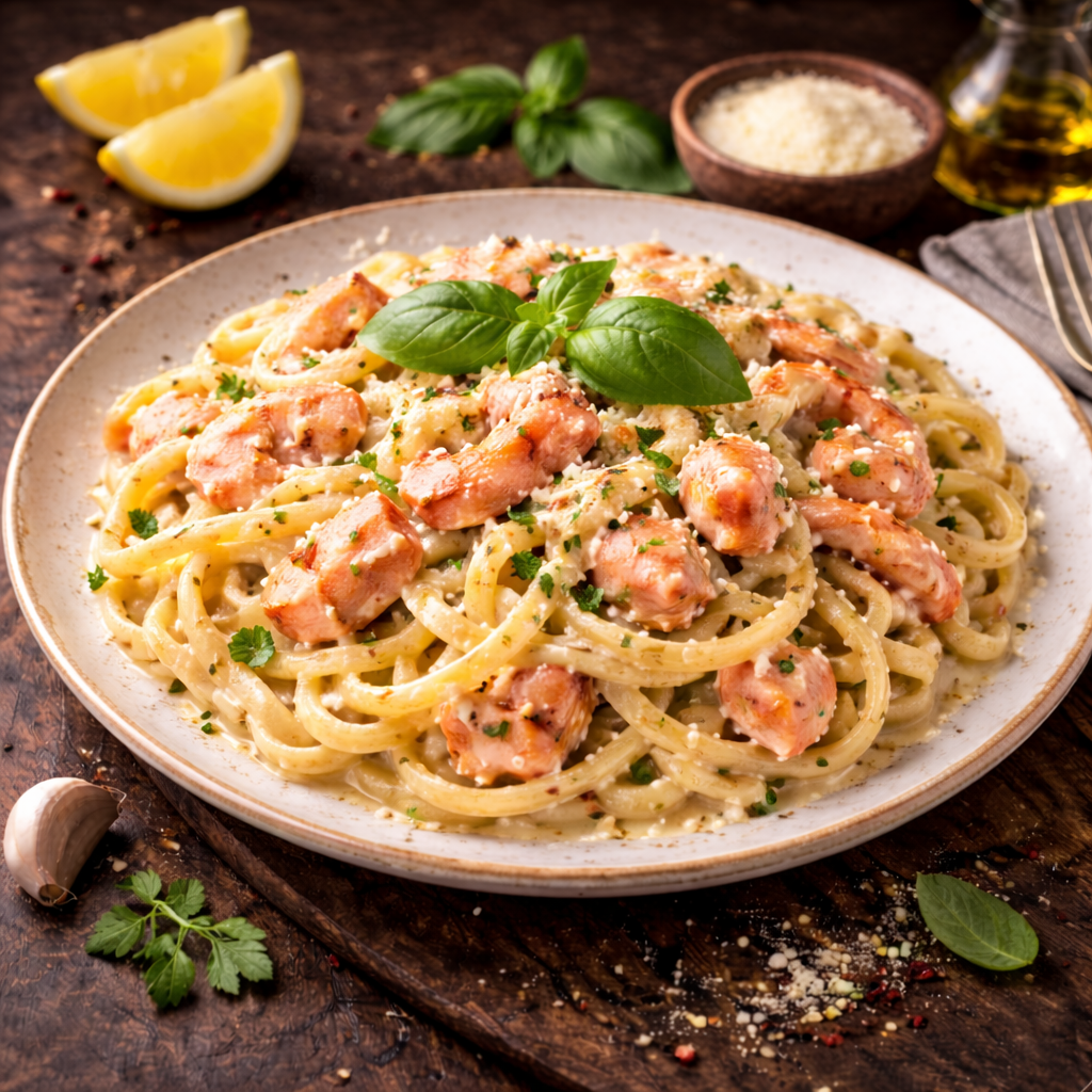 Creamy Al Salmone (Smoked Salmon)
