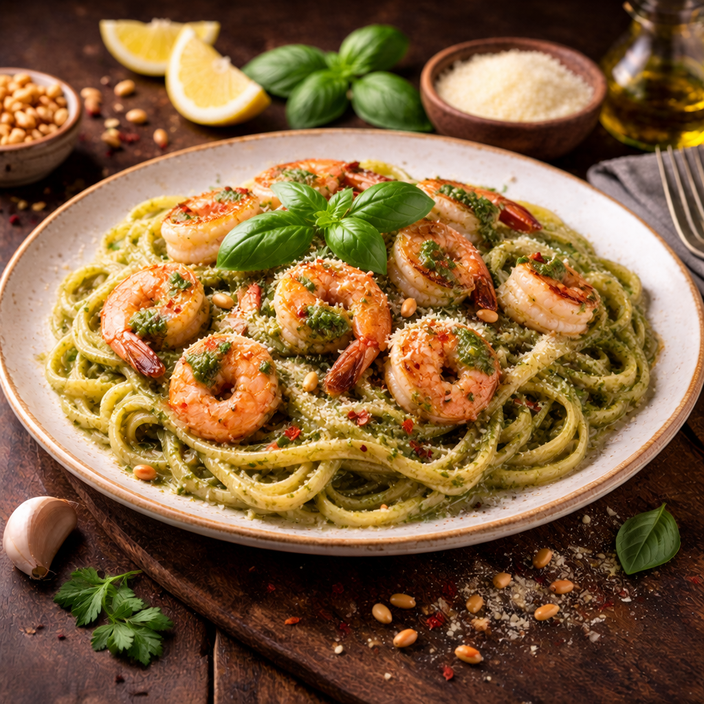 Pesto Shrimp