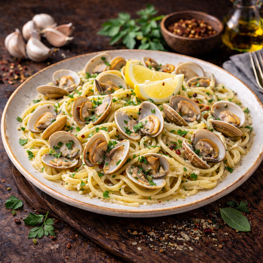 Pasta Alle Vongole (Pasta With Clams)